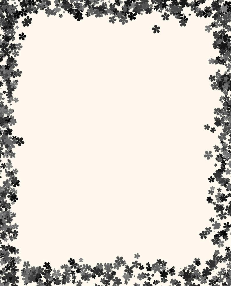 Delicate Floral Frame for Invitations and Greetings arts vector