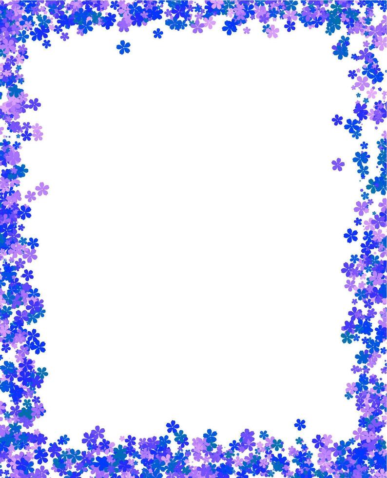 Delicate Floral Frame for Invitations and Greetings art vector