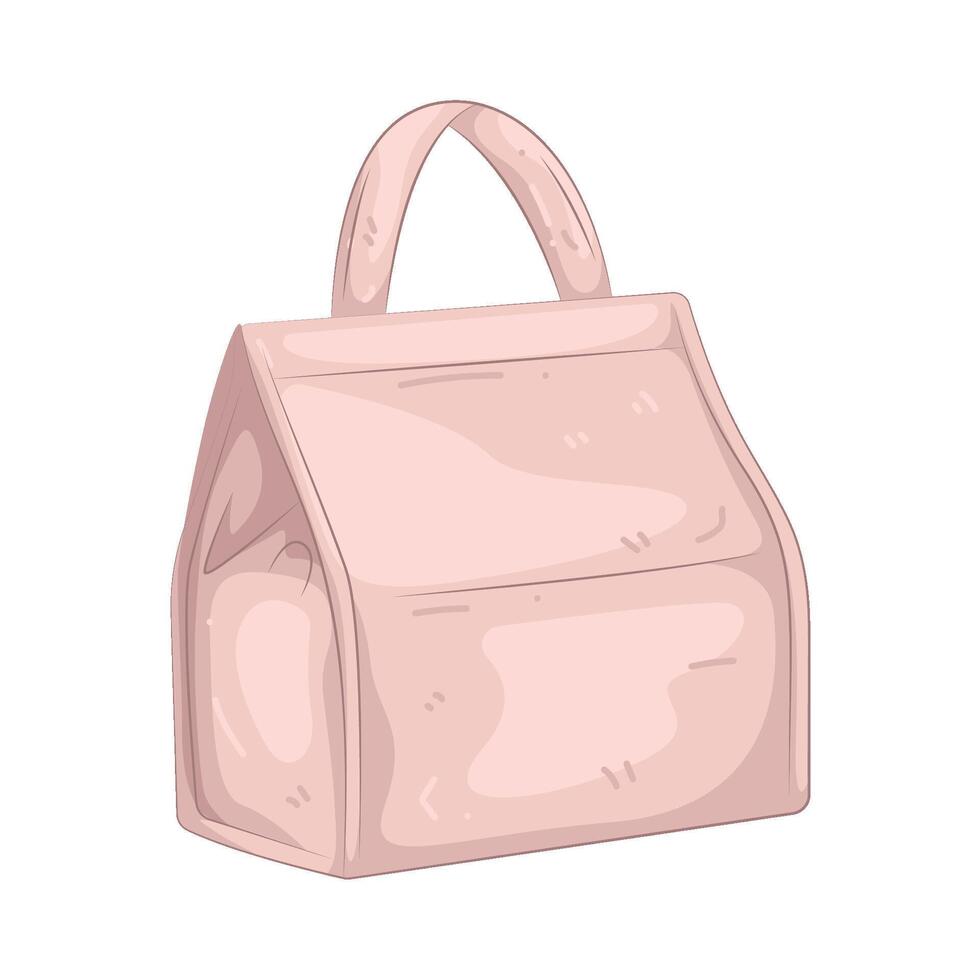 Illustration of Meal Bag vector