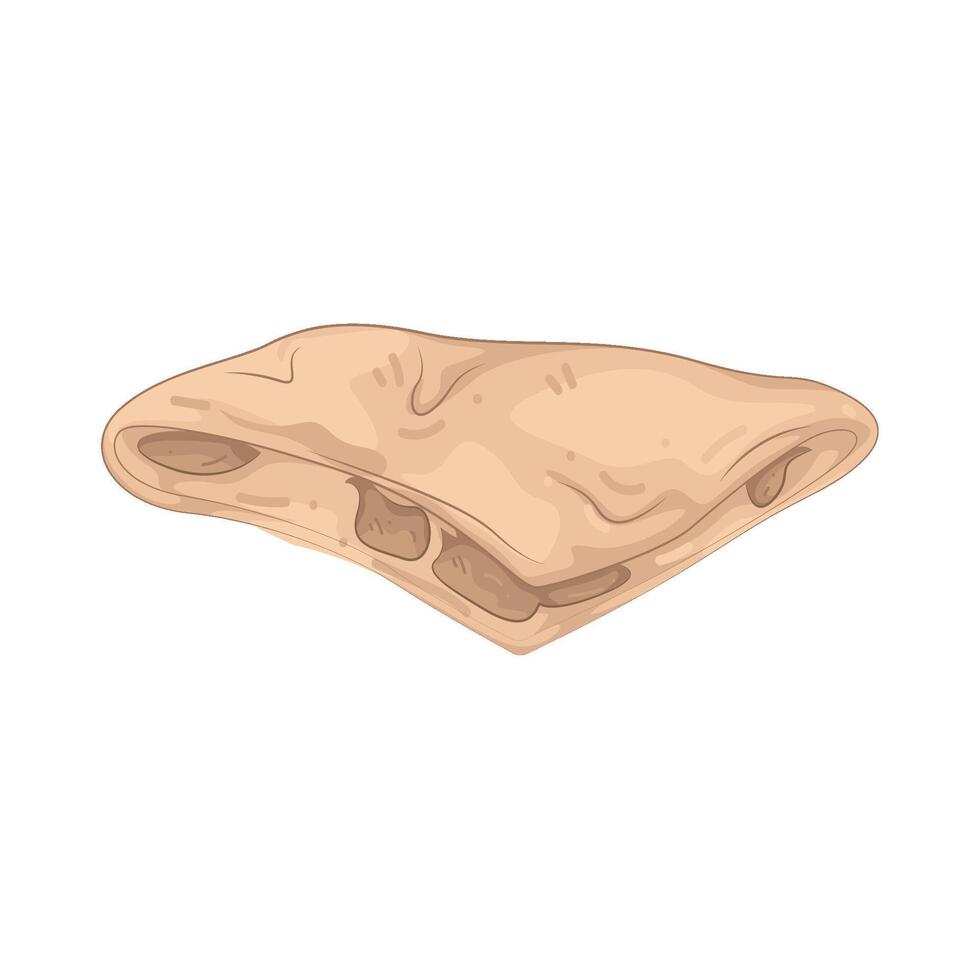 Illustration of Chicken Quesadilla vector
