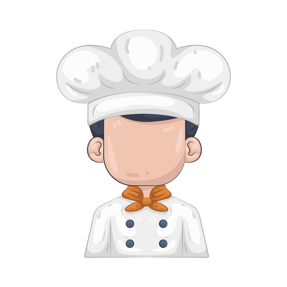 Illustration of Chef vector