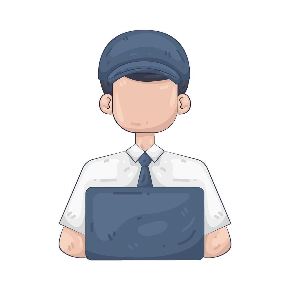 Illustration of Network Engineer vector