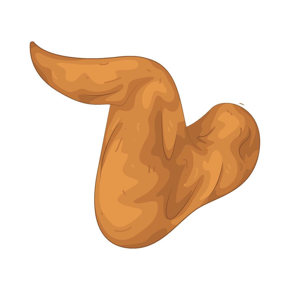 Fried Chicken wings vector