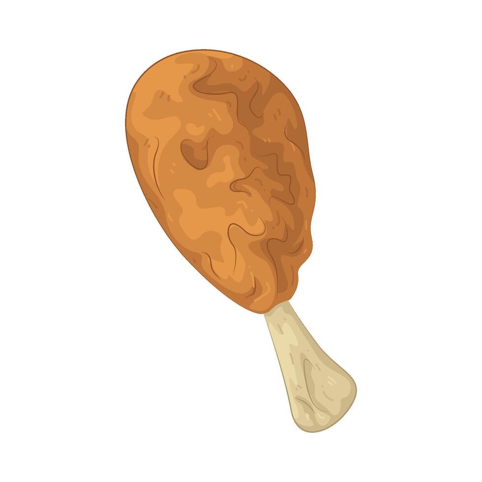 Illustration of Chicken drumsticks vector