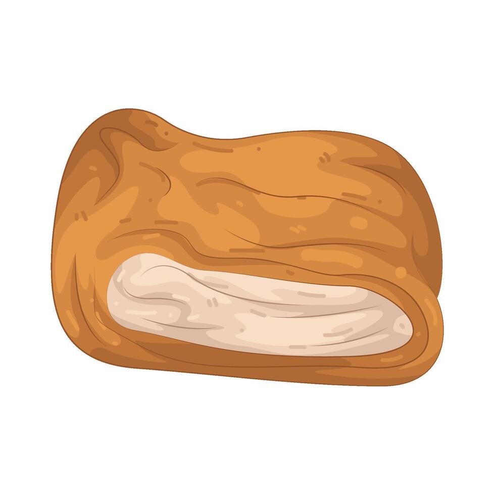 crispy chicken Illustration vector