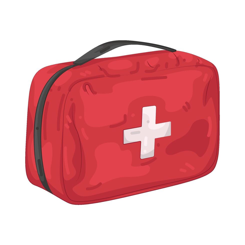 Illustration of Aid Kit vector