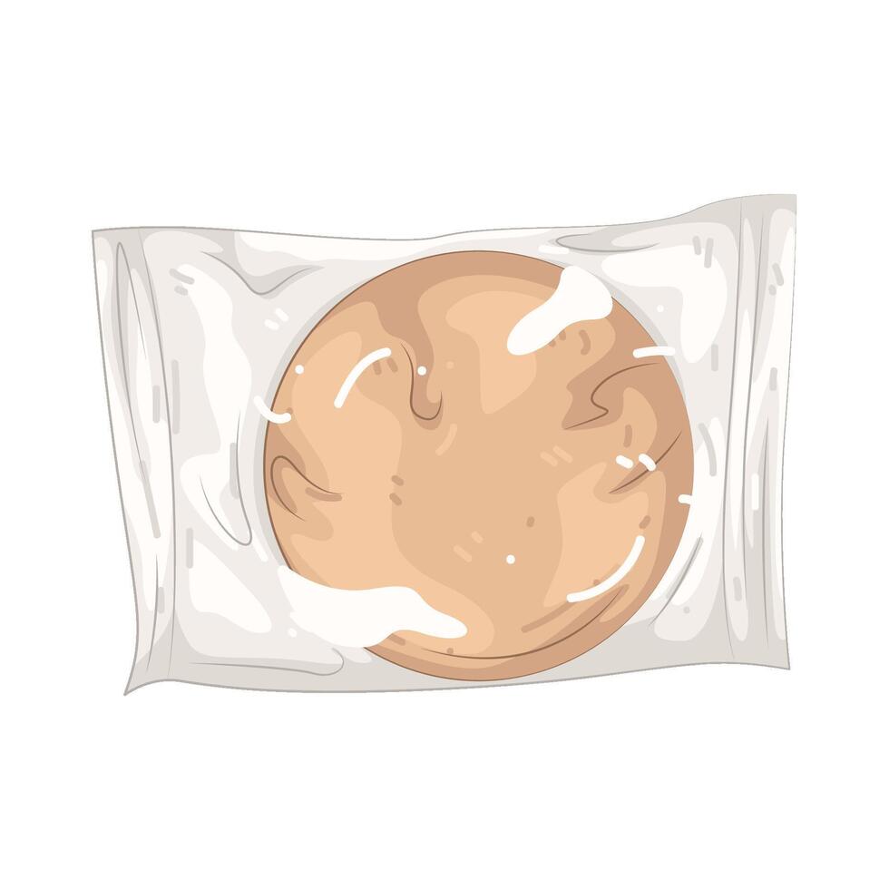 Illustration of cookie bag vector