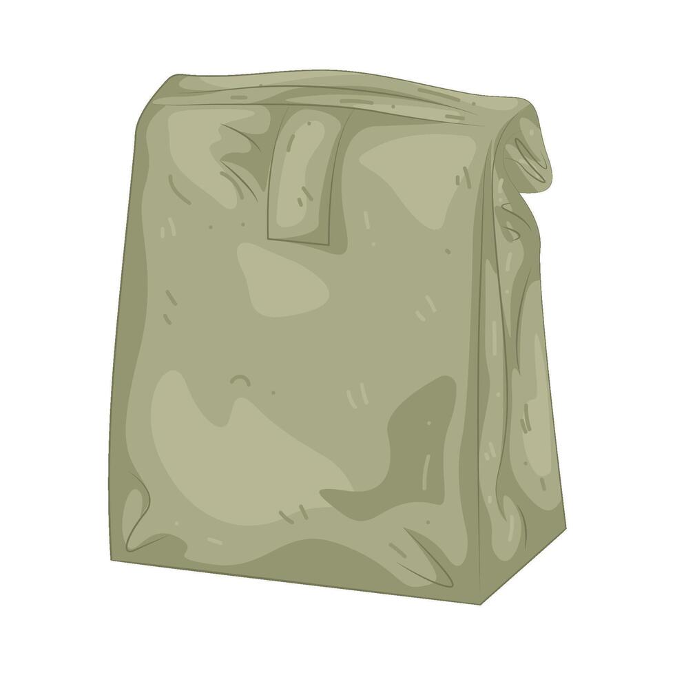 Illustration of Lunch Bag vector