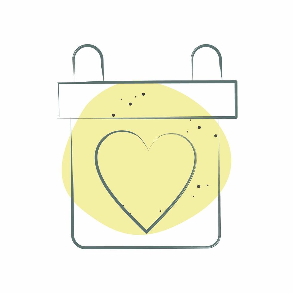 Icon Gift. related to World Peace symbol. Color Spot Style. design editable vector