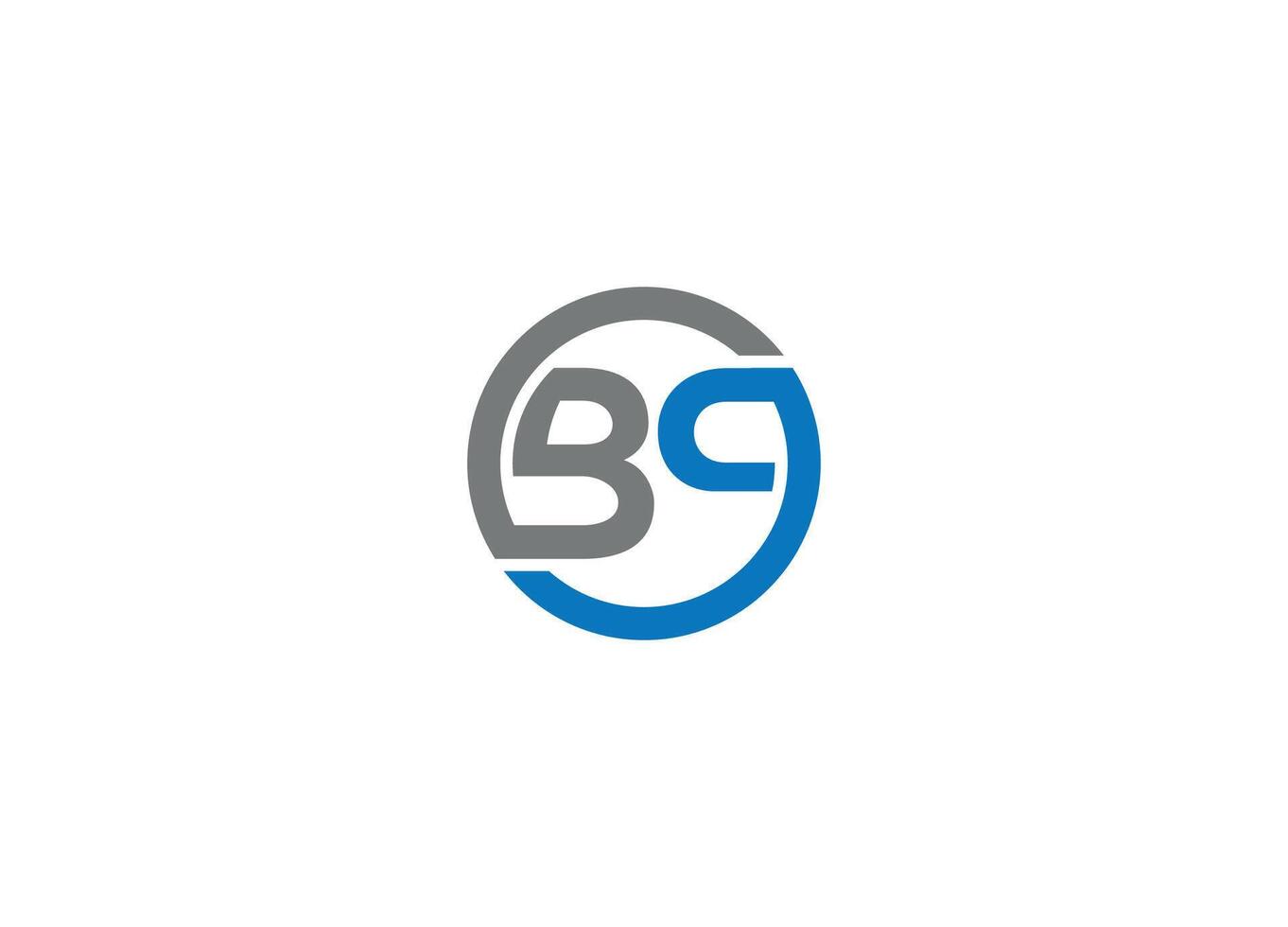BP letter logo design with icon template vector