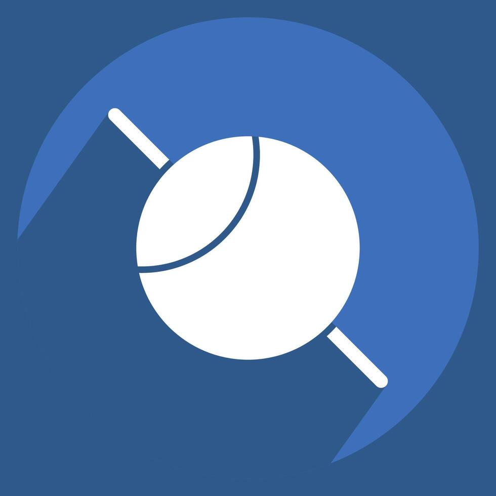 Icon Zoodiac Astrology. related to Astrology symbol. long shadow style. design editable vector