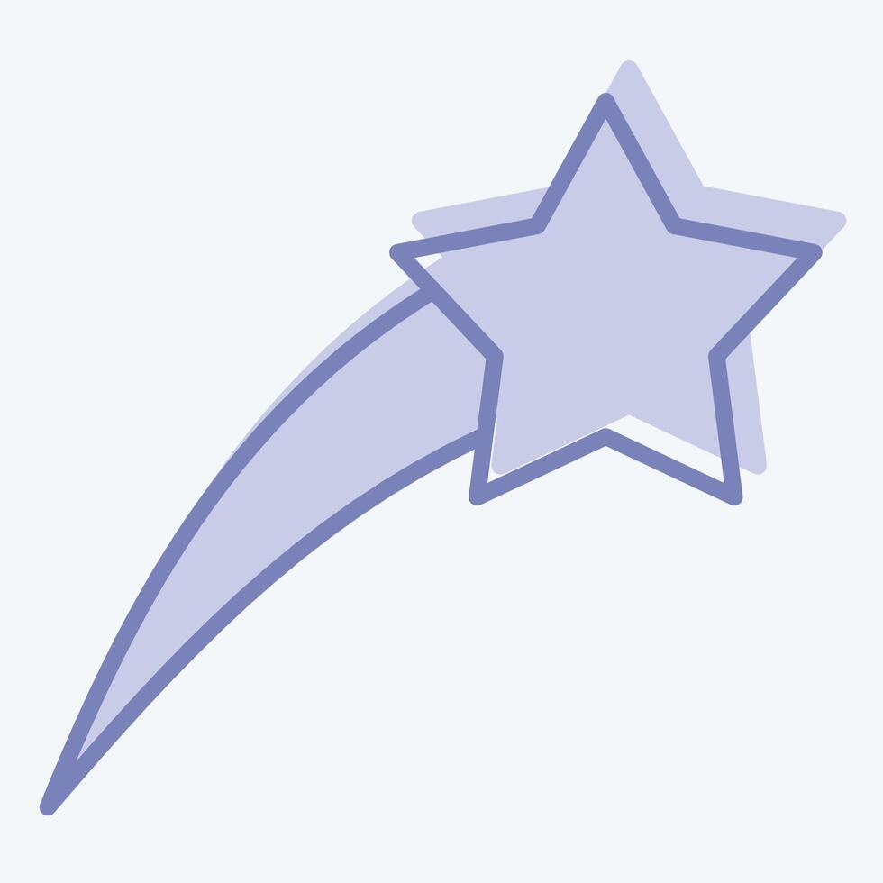 Icon Astrology Stars. related to Astrology symbol. two tone style. design editable vector