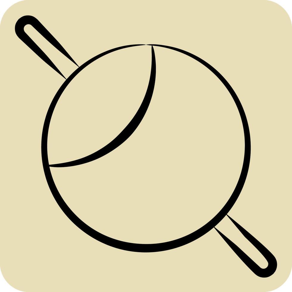 Icon Zoodiac Astrology. related to Astrology symbol. hand drawn style. design editable vector