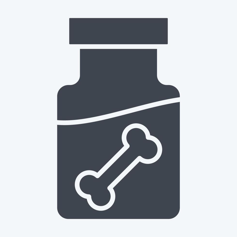Icon Dipple Oil. related to Industry symbol. glyph style. design editable vector