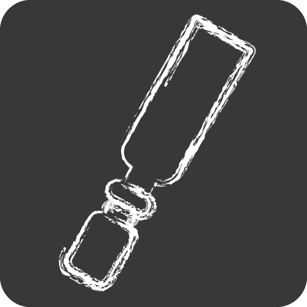 Icon Chisel. related to Repair Tools symbol. chalk Style. design editable vector