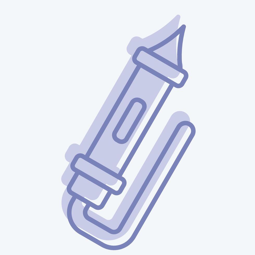 Icon Test Light. related to Repair Tools symbol. two tone style. design editable vector