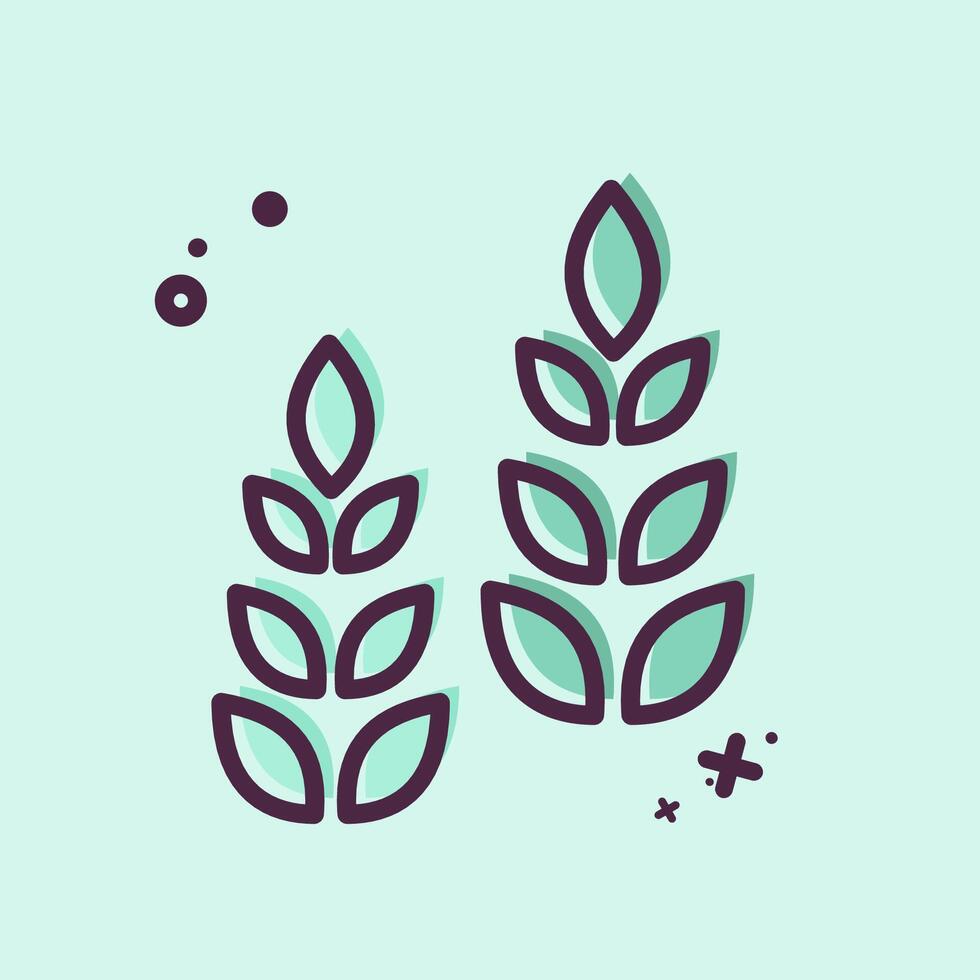 Icon Growth Tree. related to Development symbol. MBE style vector