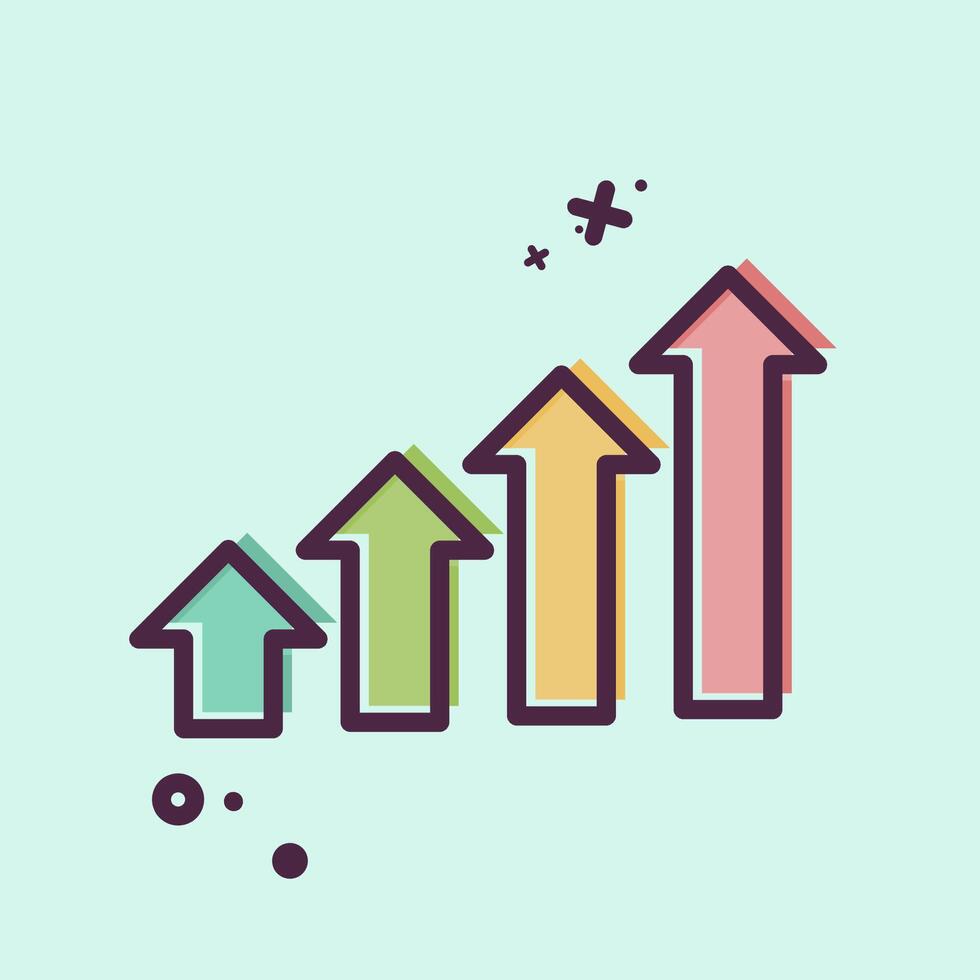 Icon Development Steps. related to Development symbol. MBE style vector
