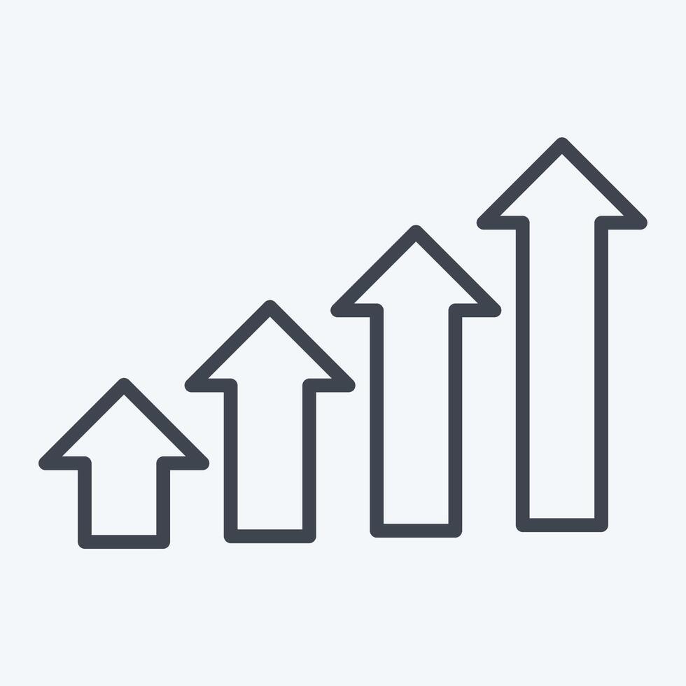 Icon Development Steps. related to Development symbol. line style vector