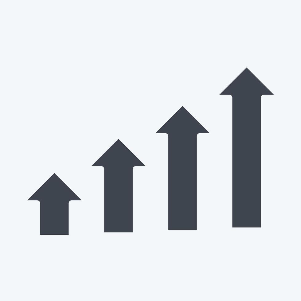Icon Development Steps. related to Development symbol. glyph style vector