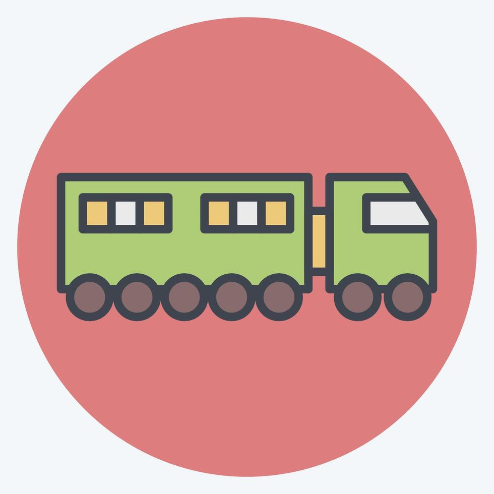 Icon Wiper. related to Transport symbol. color mate style. design editable vector