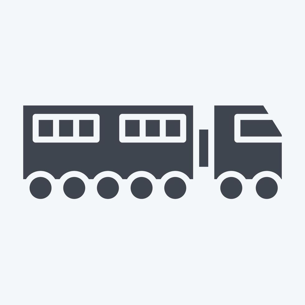 Icon Wiper. related to Transport symbol. glyph style. design editable vector