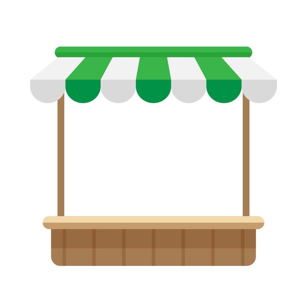 icon storefront shop green awning roof, mini market store shop wooden with awnings, template symbol shop online, clip art flat wood grocery facade for online shopping, illustration wood shop front vector