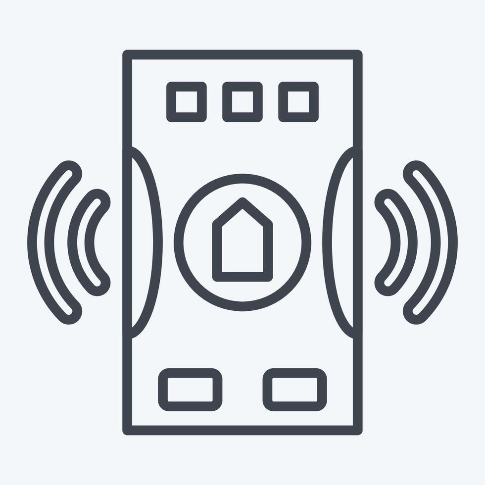 Icon Emergency. related to Home Security symbol. line style vector