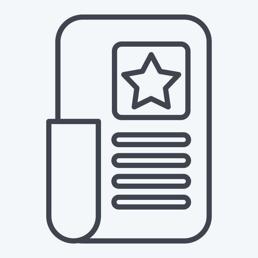 Icon Millitary Helmet 2. related to Military symbol. line style. design editable vector