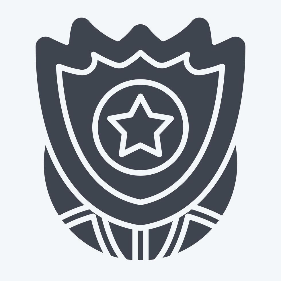 Icon Planit Grid. related to Military symbol. glyph style. design editable vector