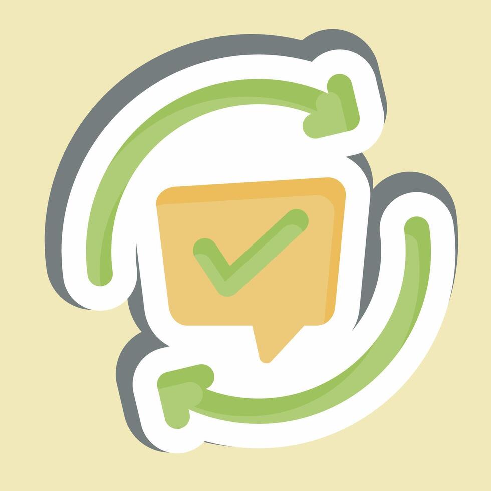 Sticker Comments. related to Speech symbol. design editable vector