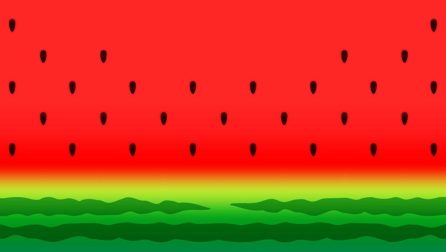 watermelon slice background with seed and skin texture, red watermelon fresh for backgrounds fruit juice, watermelon wallpaper red pattern top view, summer background with graphic watermelon flat lay vector