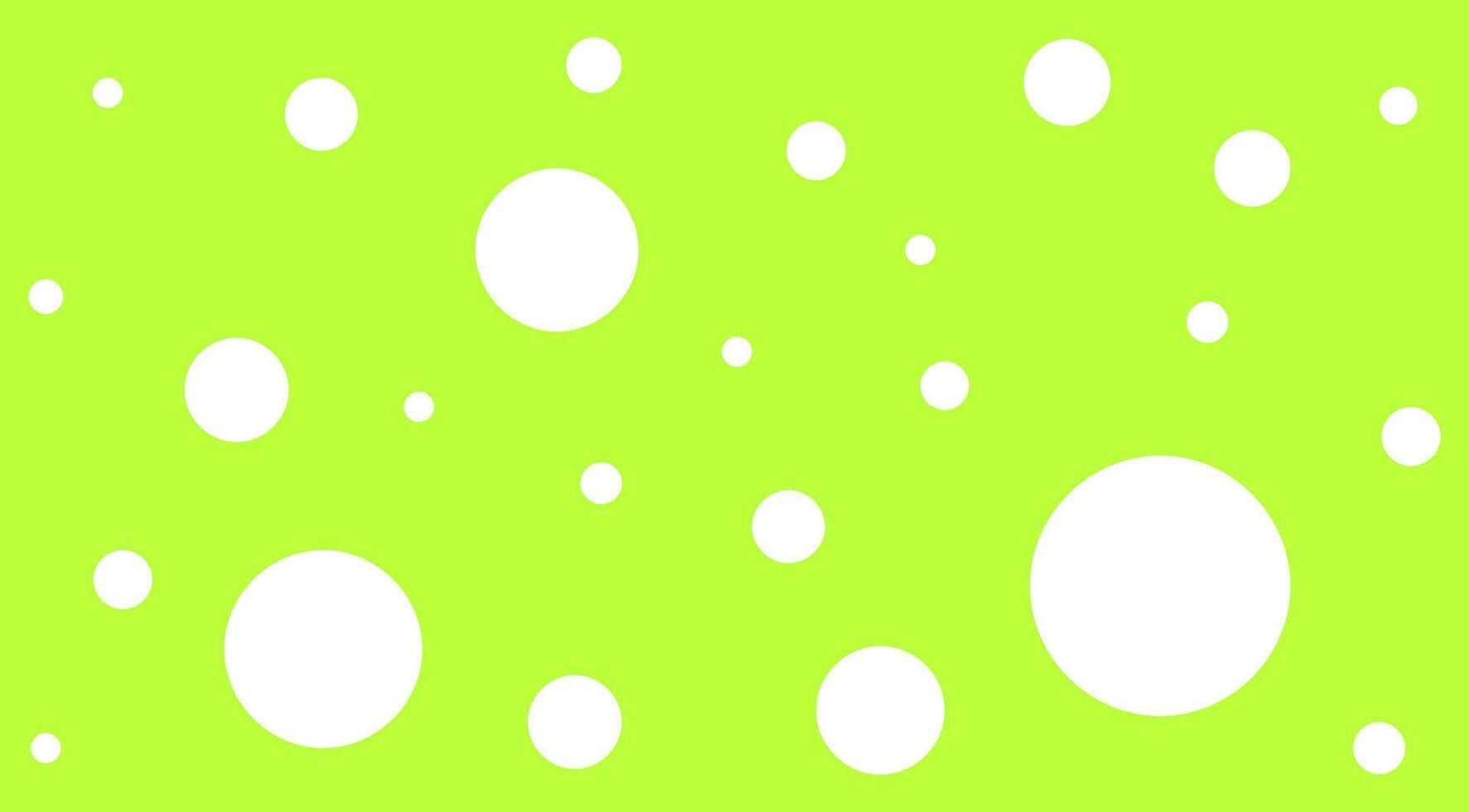 polka dot white on lemon green for background, polka dot white pattern cute, random scattered dots, green lemon and white polka dot pattern for confetti wallpaper vector