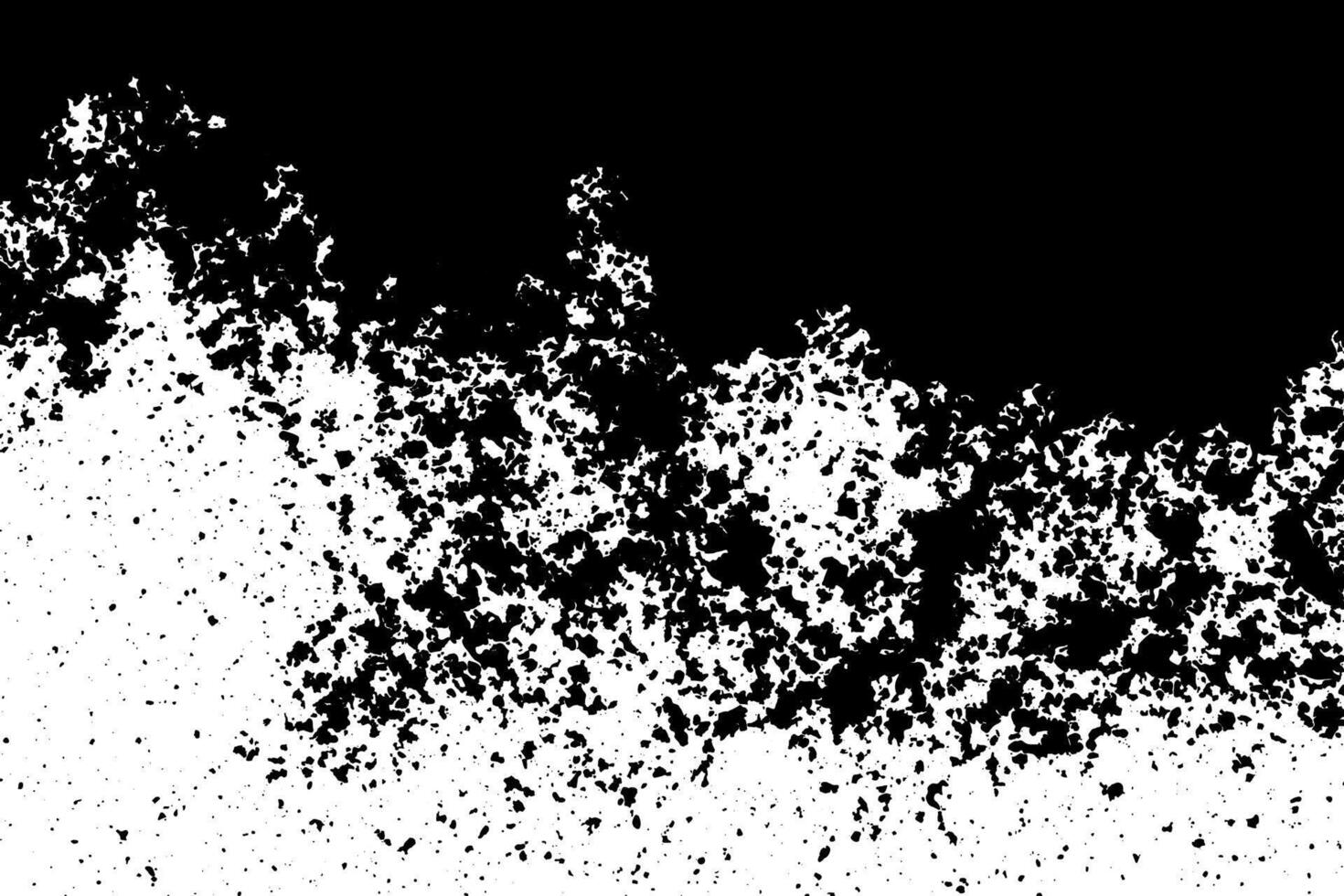 Black and White Grunge Rough Textures Abstract Background, Dust Overlay Distress Grain Grunge, Dirty splattered textured of wall vector