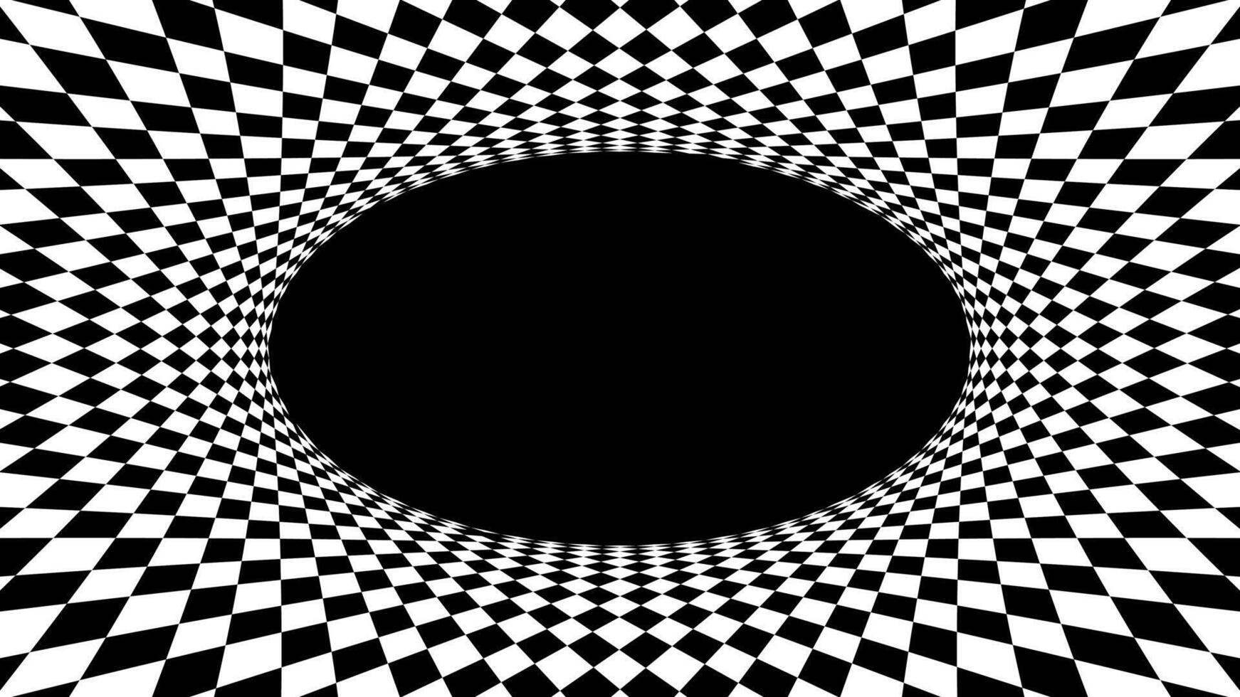 geometric art abstract black white for background, art line black white spiral optical for hypnotic wallpaper, geometry polygonal pattern with connected graphic line, optical graphic distorted wavy vector