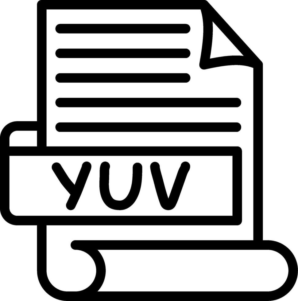 YUV Unique Design vector