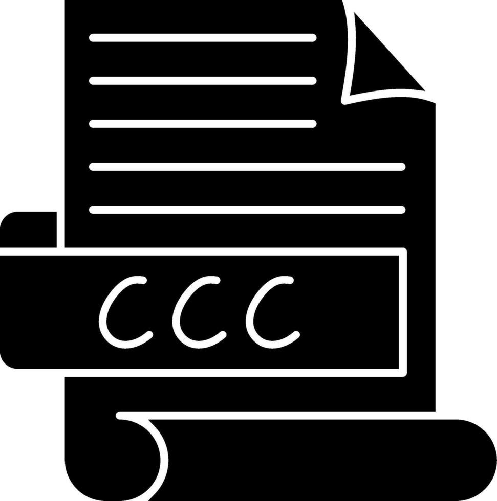 CCC Best Used Icon Design vector