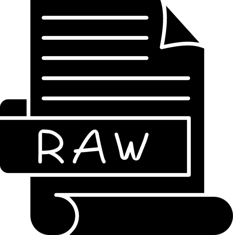 RAW Best Unique Icon Design vector