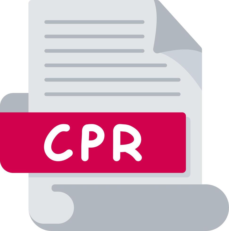 CPR Bold Ideas Creative Design Icon vector