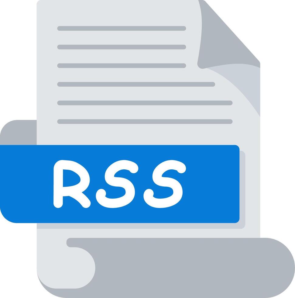 RSS Bold Ideas Creative Design Icon vector