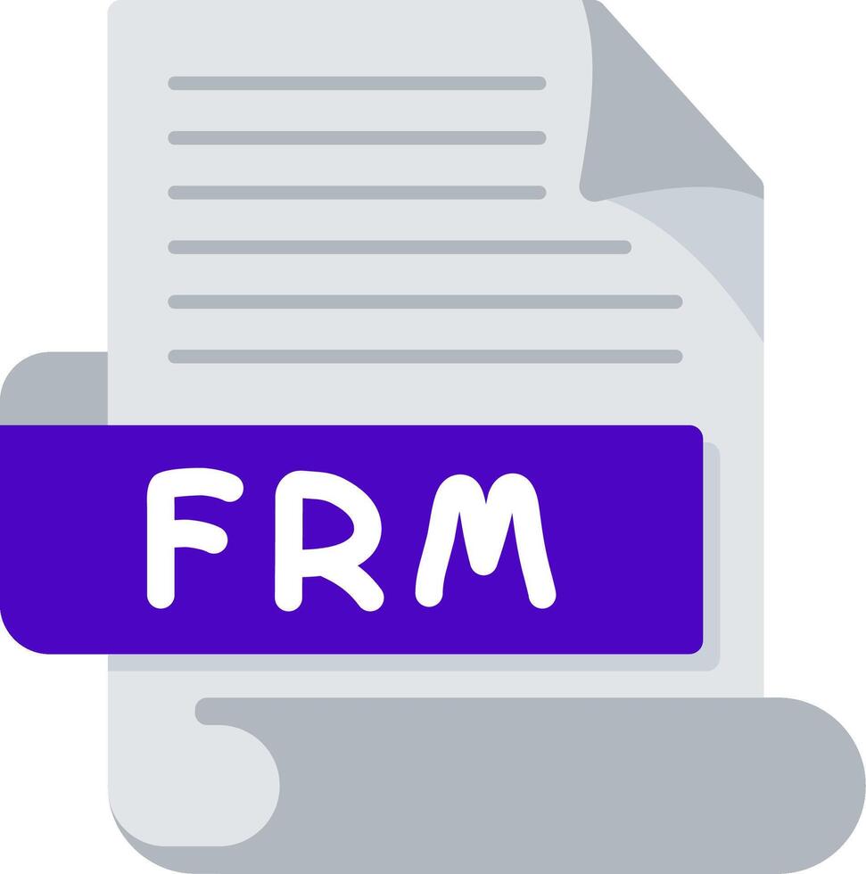 FRM Bold Ideas Creative Design Icon vector