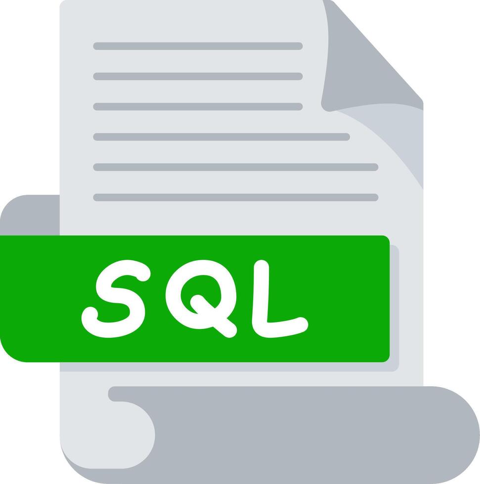 SQL Bold Ideas Creative Design Icon vector