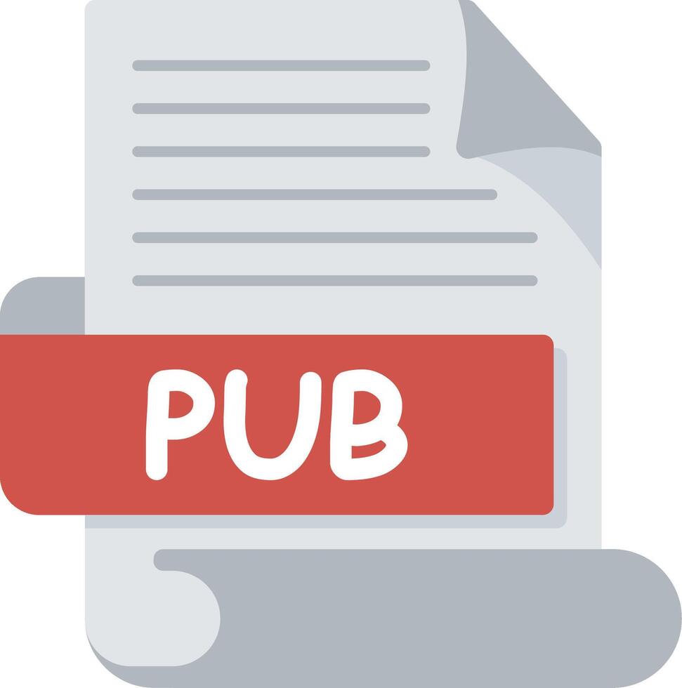 PUB Bold Ideas Creative Design Icon vector