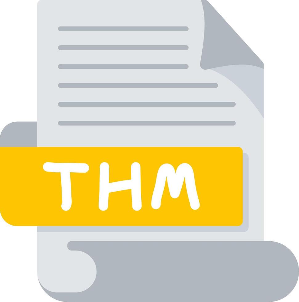 THM Bold Ideas Creative Design Icon vector
