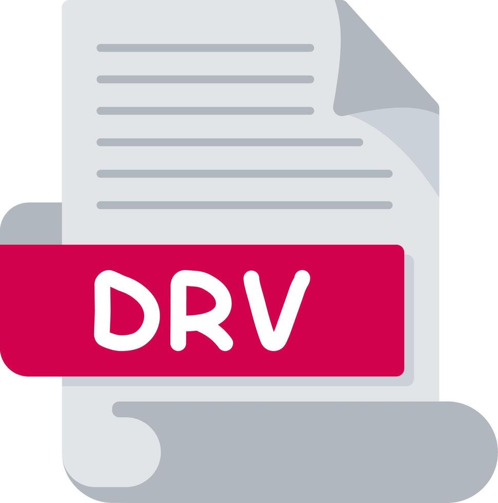 DRV Bold Ideas Creative Design Icon vector