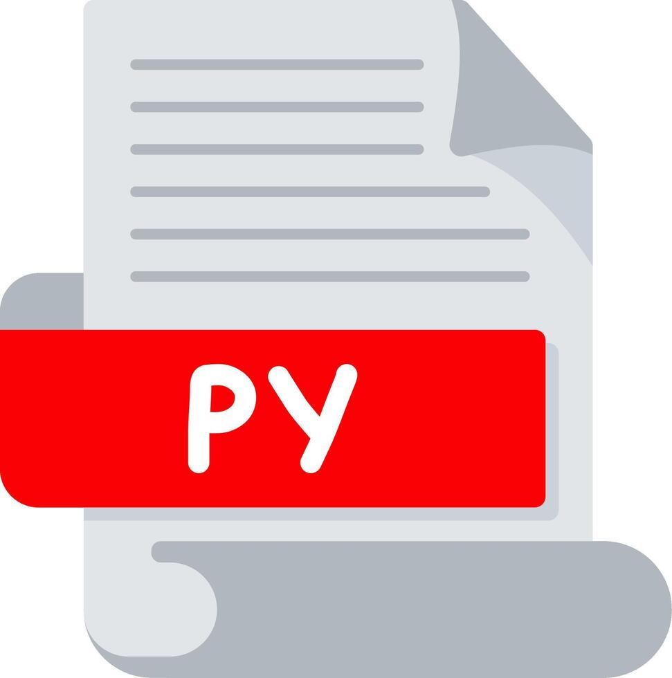 PY Bold Ideas Creative Design Icon vector