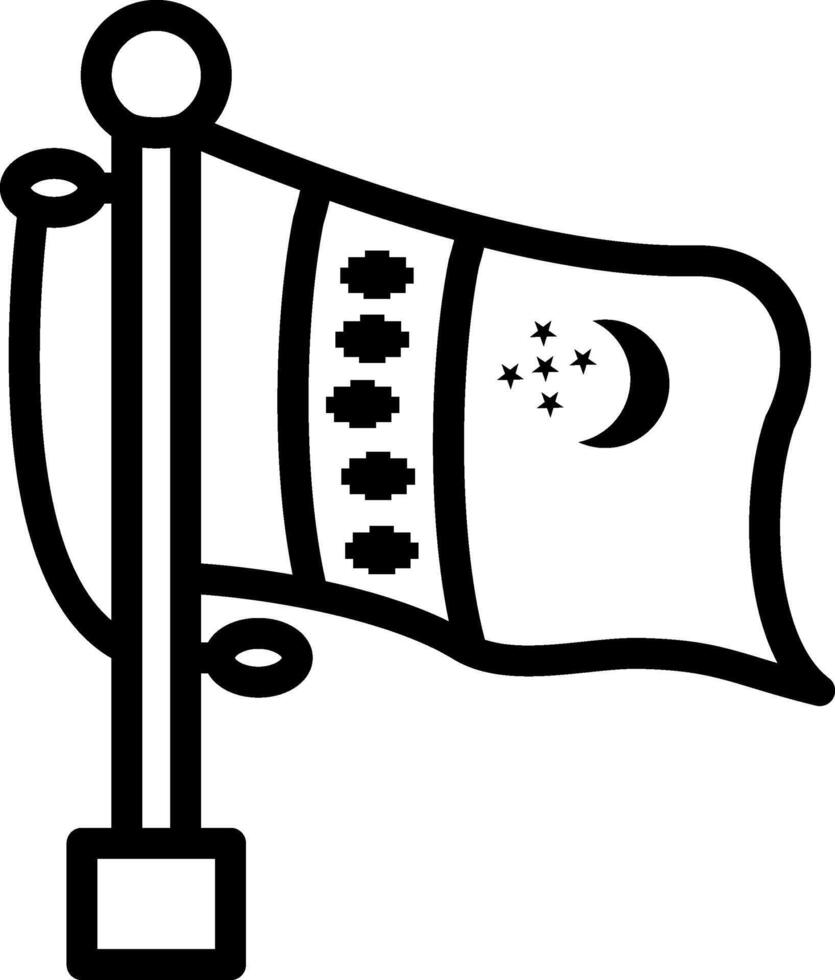 Turkmenistan Best Creative Nation Design vector