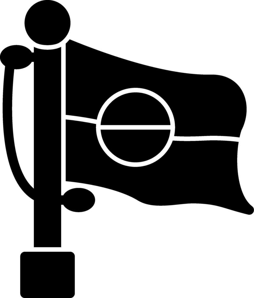Greenland Unique Creative Nation Design vector