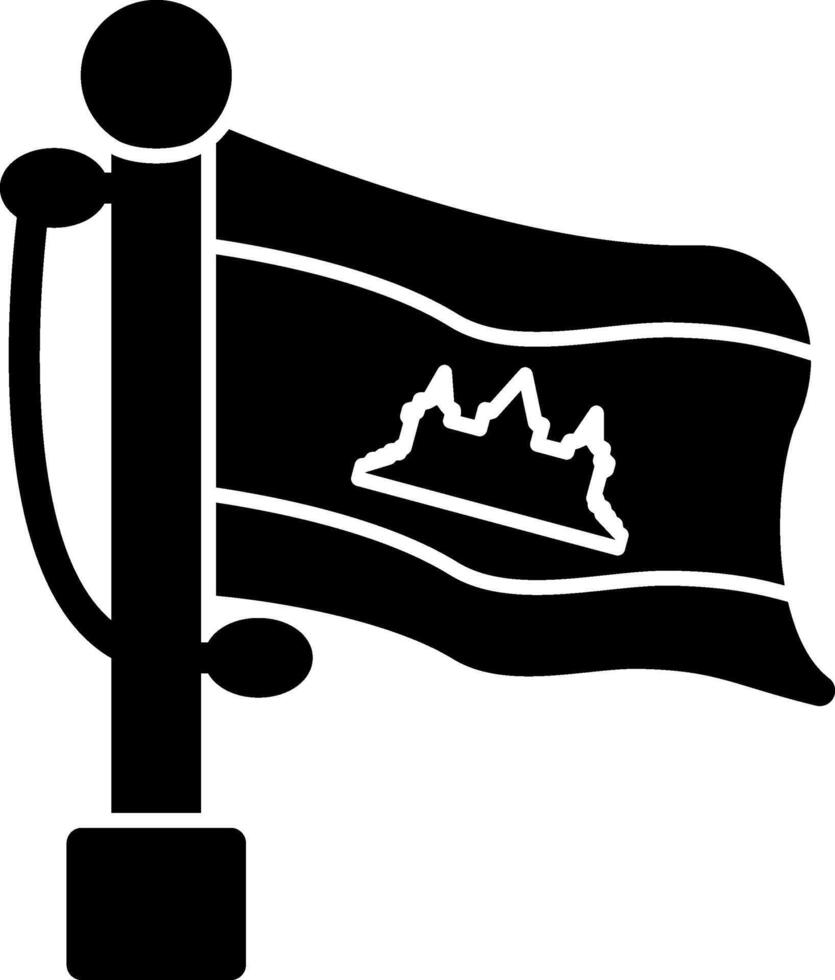 Cambodia Unique Creative Nation Design vector
