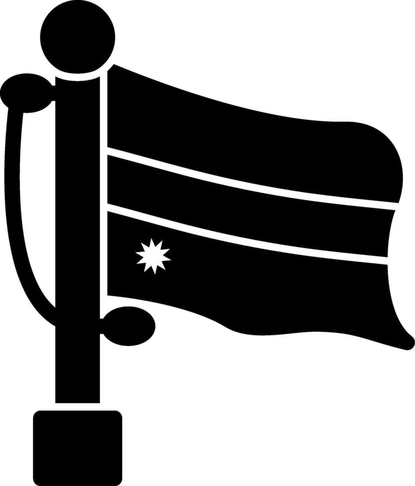 Nauru Unique Creative Nation Design vector